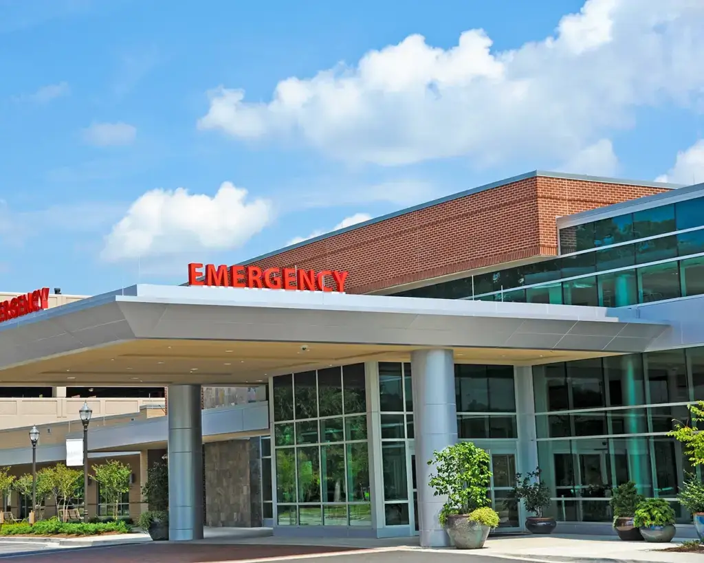 Emergency room building built using funding from the USDA RD Community Facilities  Program